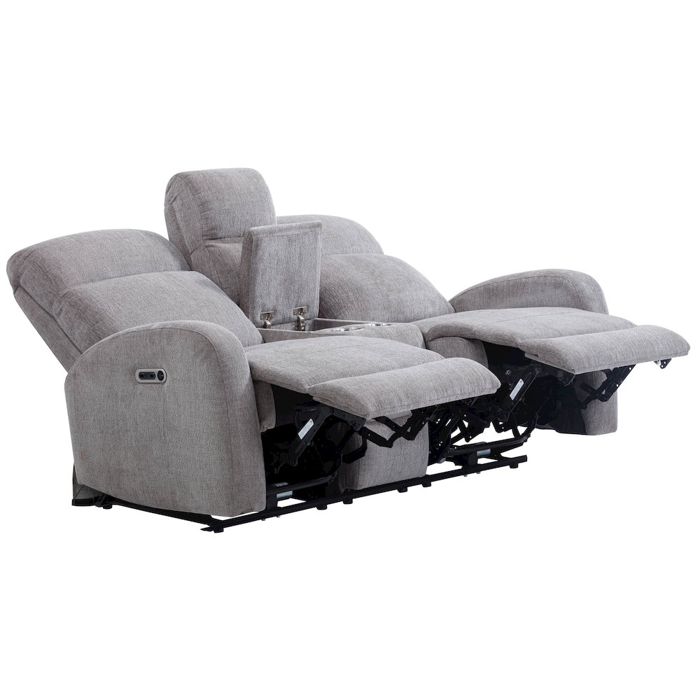 Tuscany - Whiskers Nature Power Reclining Console Loveseat. Picture 4