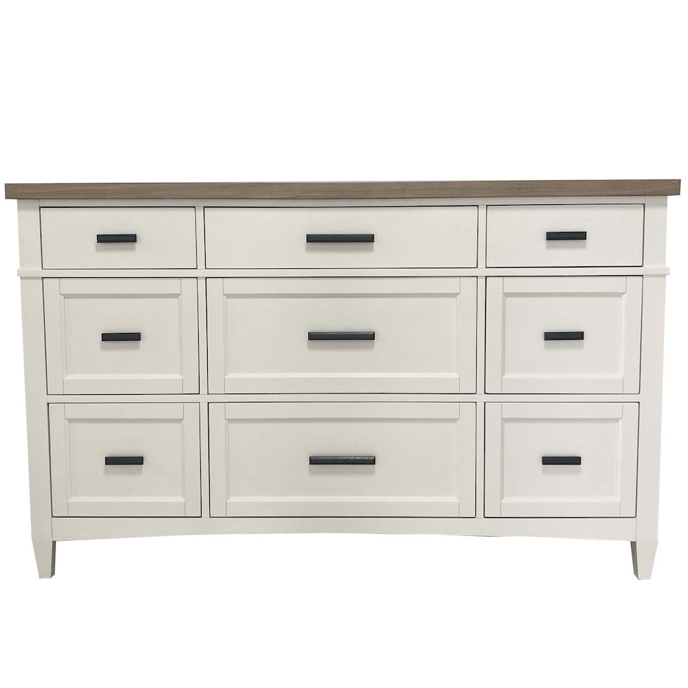 Modern Bedroom 9 Drawer Dresser. Picture 3