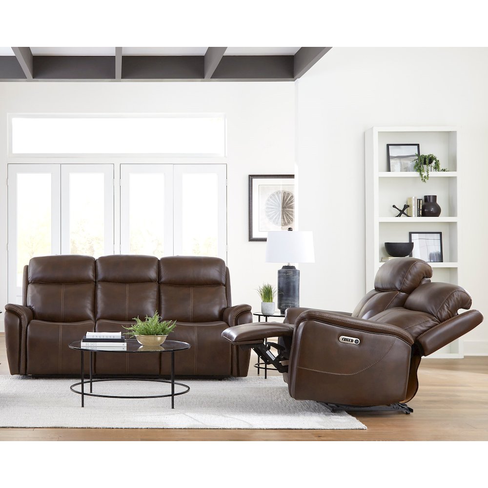 Cascade - Auburn Power Reclining Sofa and Loveseat. Picture 9