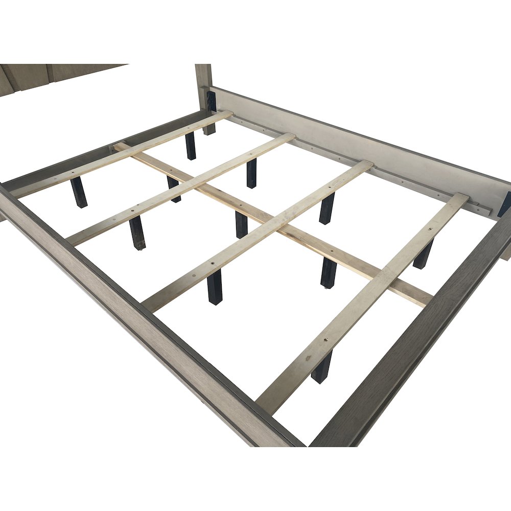 Pure Modern Bedroom Queen Panel Bed. Picture 11