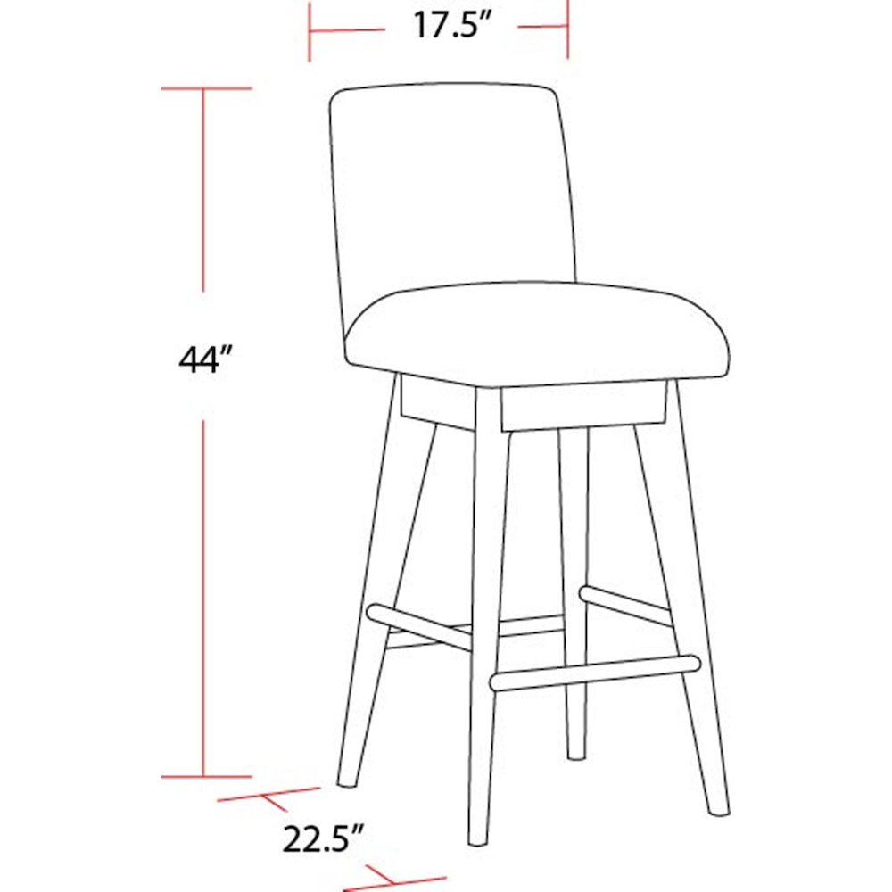 Dining Upholstered Swivel Barstool. Picture 7