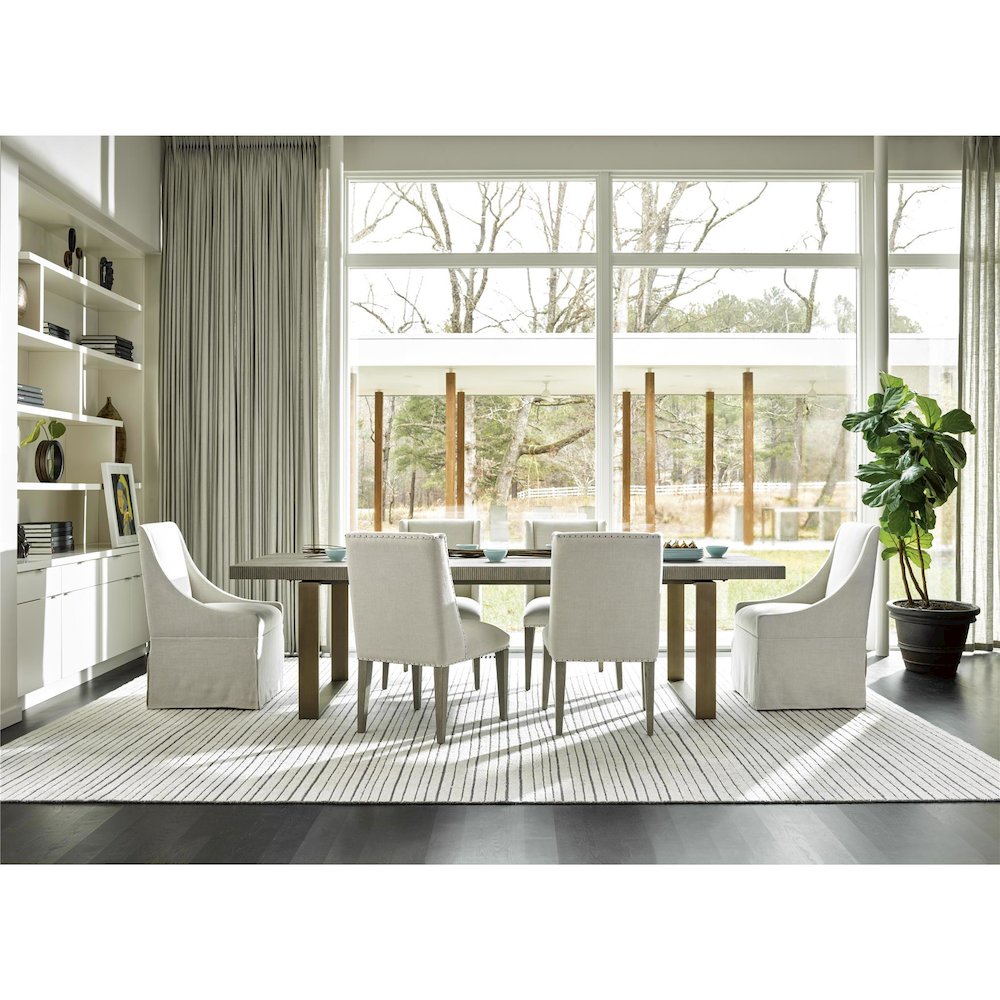 Robards Dining Table In Flint Color. Picture 4