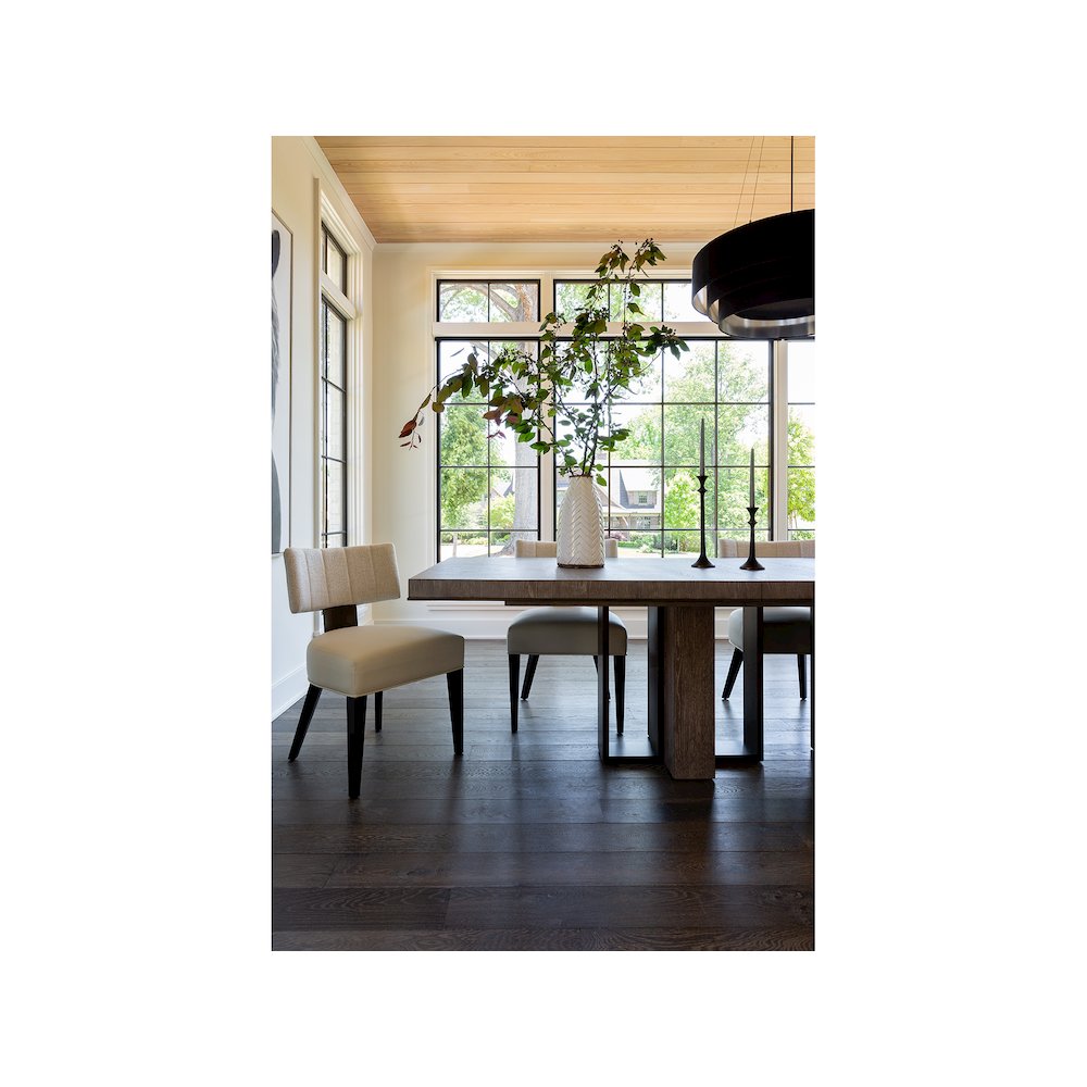 Del Monte Dining Table In Weathered Oak Color. Picture 5