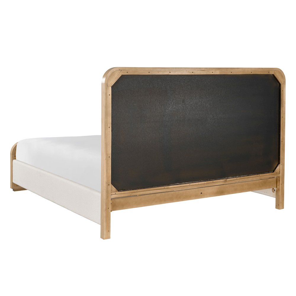 Nomad Bed Complete King 66 In Brushed Nickel  Color. Picture 3