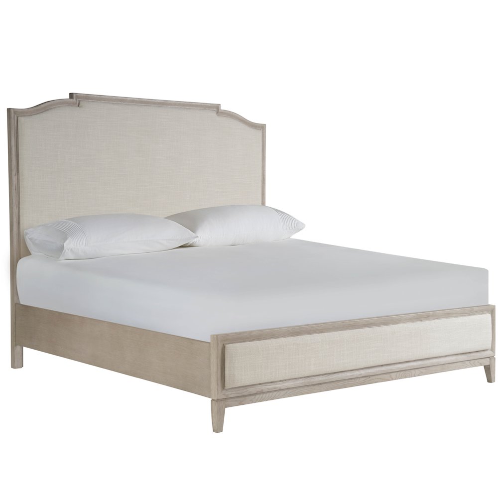 Panel Bed King In Rolling Fog Color. Picture 2