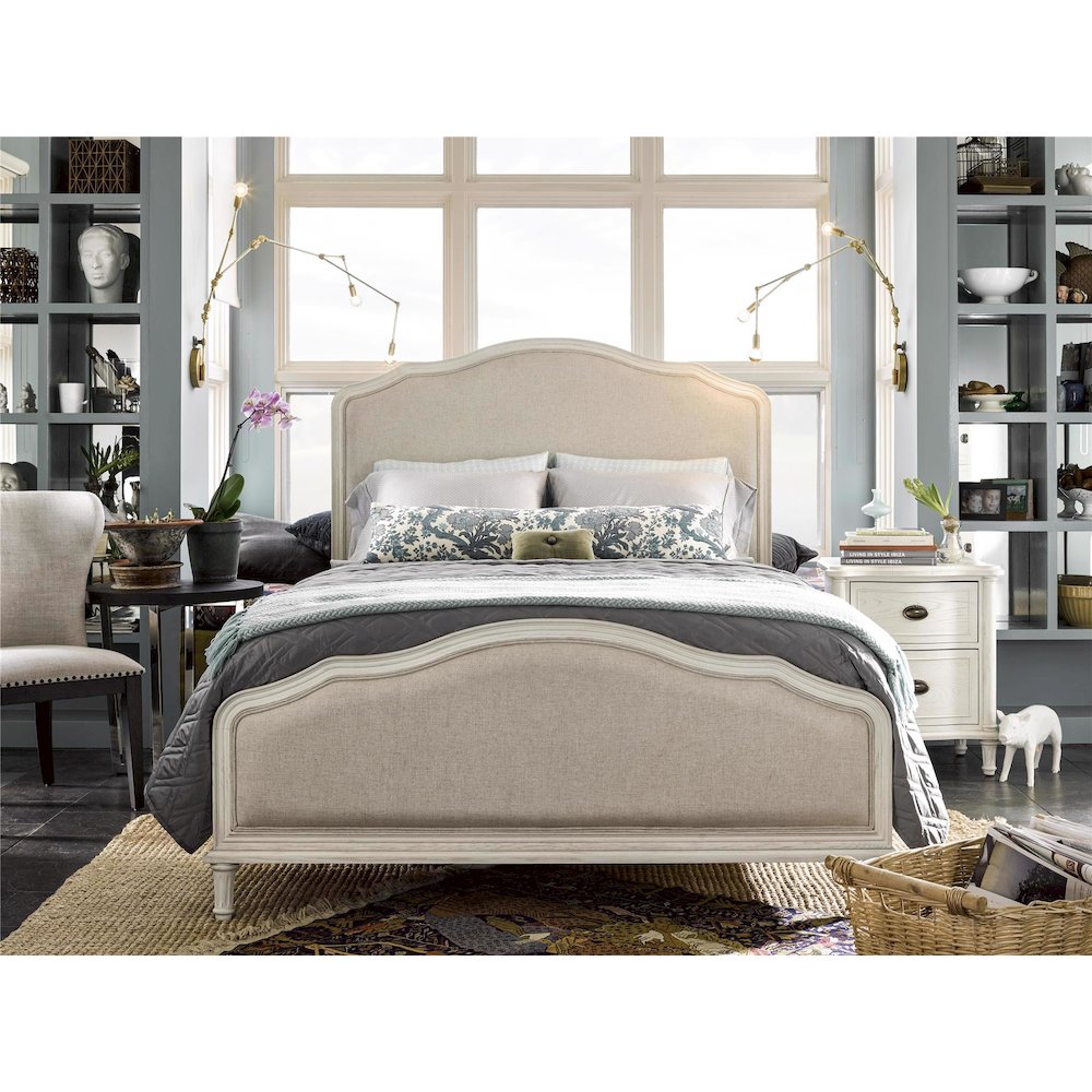 Amity King Bed 6/6 In Cotton Color. Picture 2