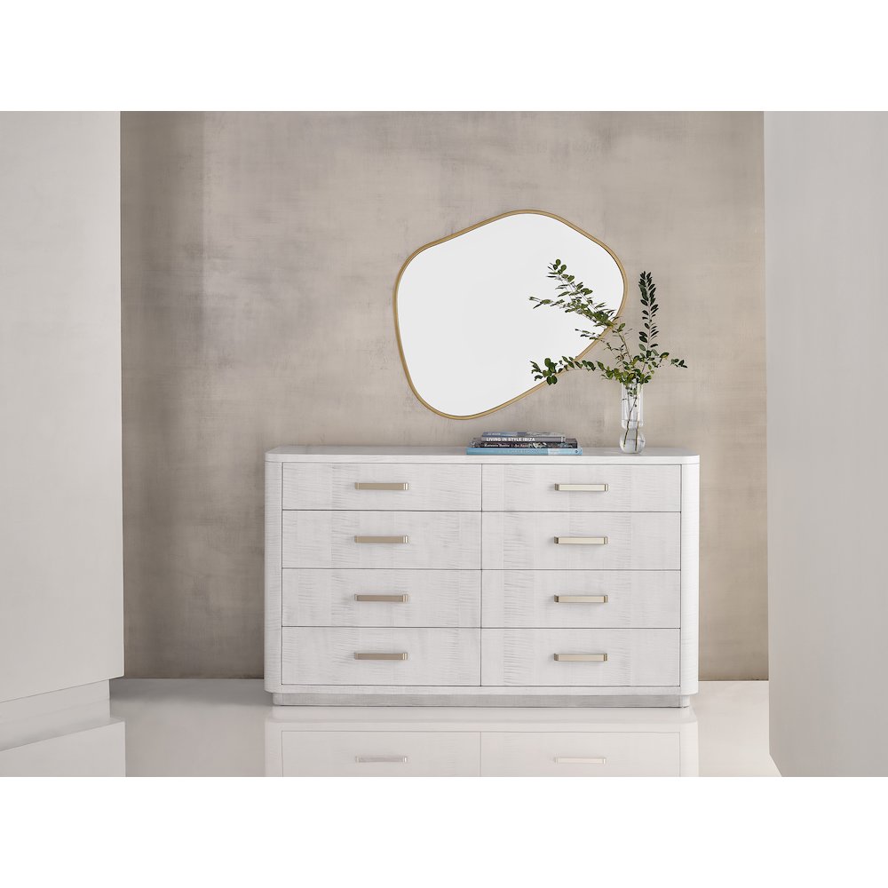 Adore Drawer Dresser In Blac Sycamore Color. Picture 4