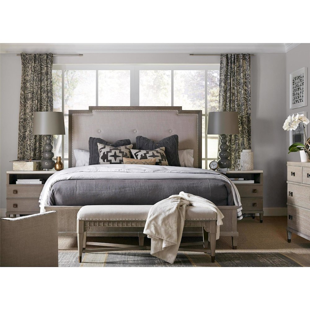 Harmony Bed W/Panel Ftbd 6/6 In Smoke On The Water Color. Picture 2
