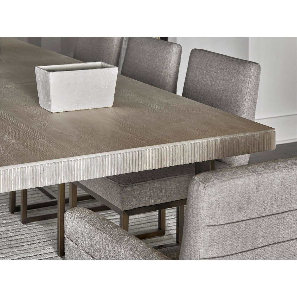 Robards Rectangular Dining Table In Quartz Color. Picture 3