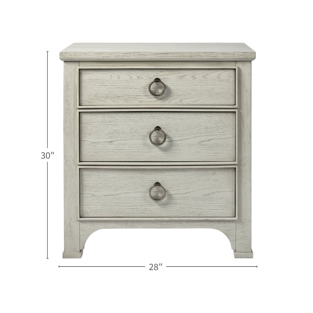 Nightstand In Sandbar Color. Picture 2