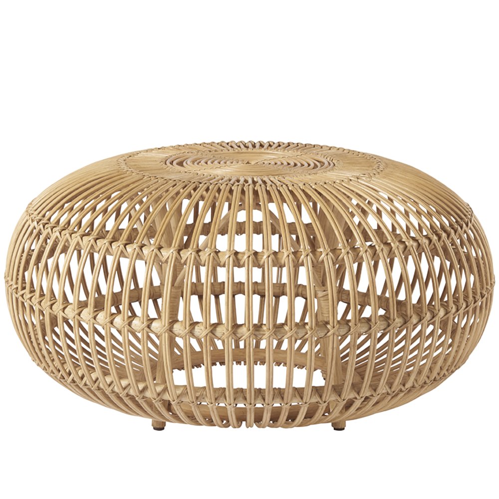 Rattan Scatter Table In Na Color. Picture 1