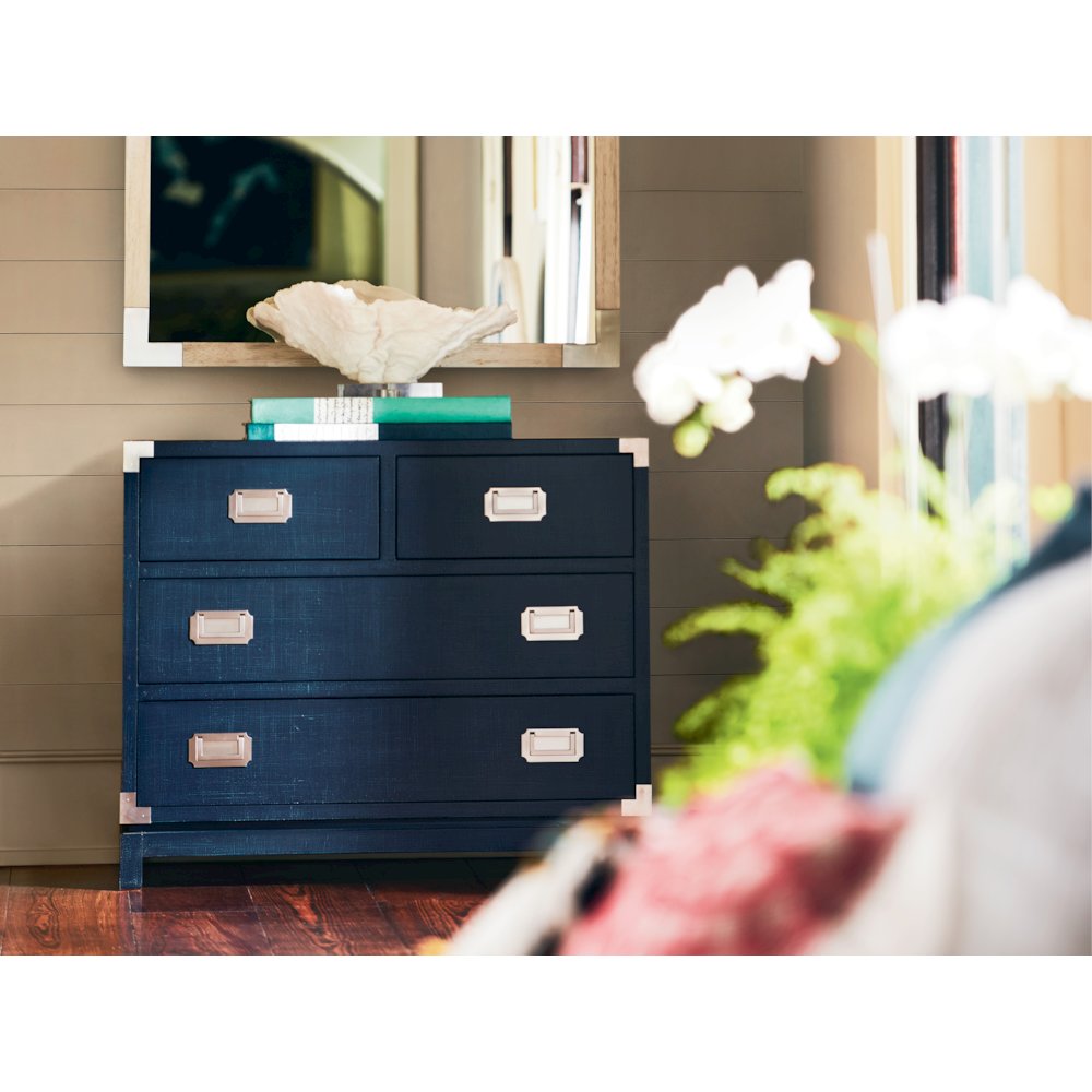 Coastal Campaign Chest In Marina Color. Picture 3