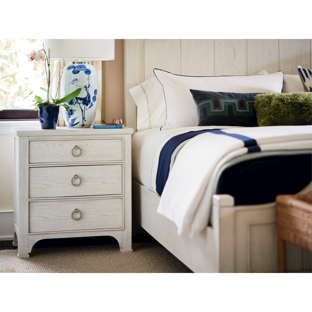 Nightstand In Sandbar Color. Picture 3