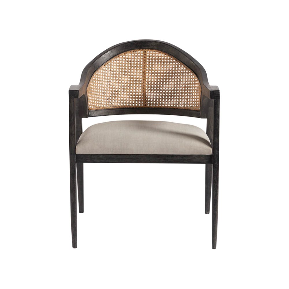 Dexter Accent Chair In Onyx Color. Picture 1