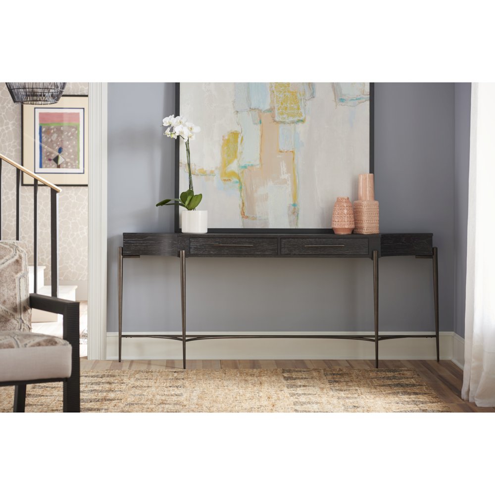 Oslo Console Table In Onyx Color. Picture 2