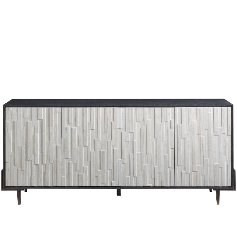 Olso Entertainment Console In Onyx Color. Picture 1