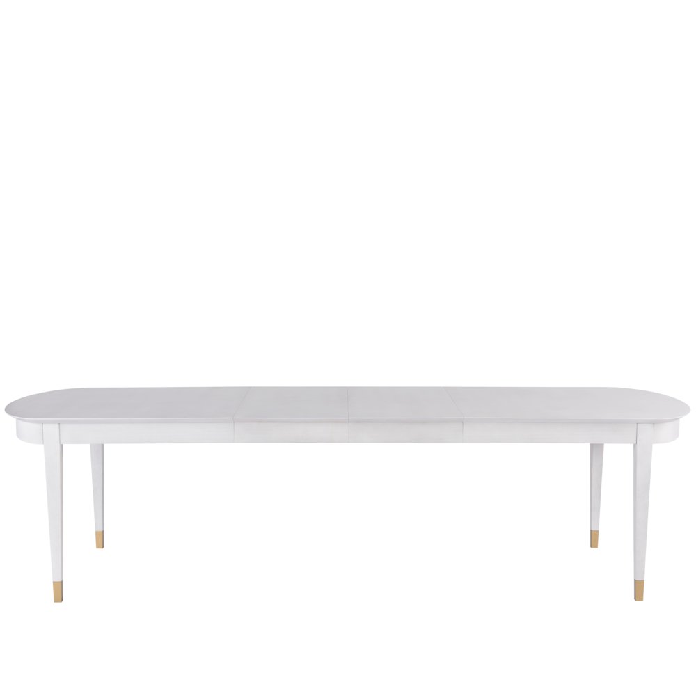 Marion Dining Table In Alabaster Color. Picture 1