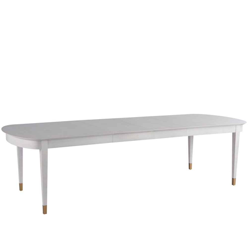 Marion Dining Table In Alabaster Color. Picture 2