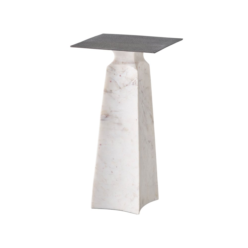 Figuration Side Table Wmarble Base. Picture 2