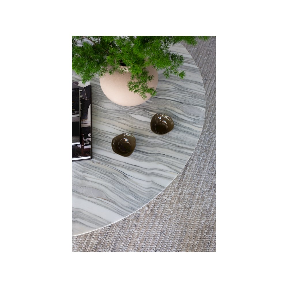 Aro Cocktail Table In Satin Bronze Color. Picture 4