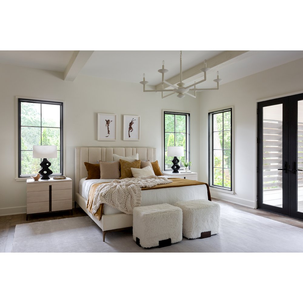 Summerland Bed Queen 50 In Satin Bronze Color. Picture 3