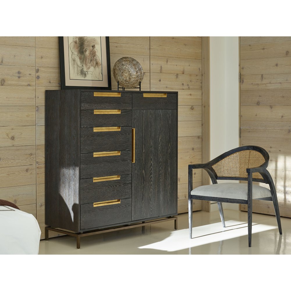 Dexter Accent Chair In Onyx Color. Picture 4