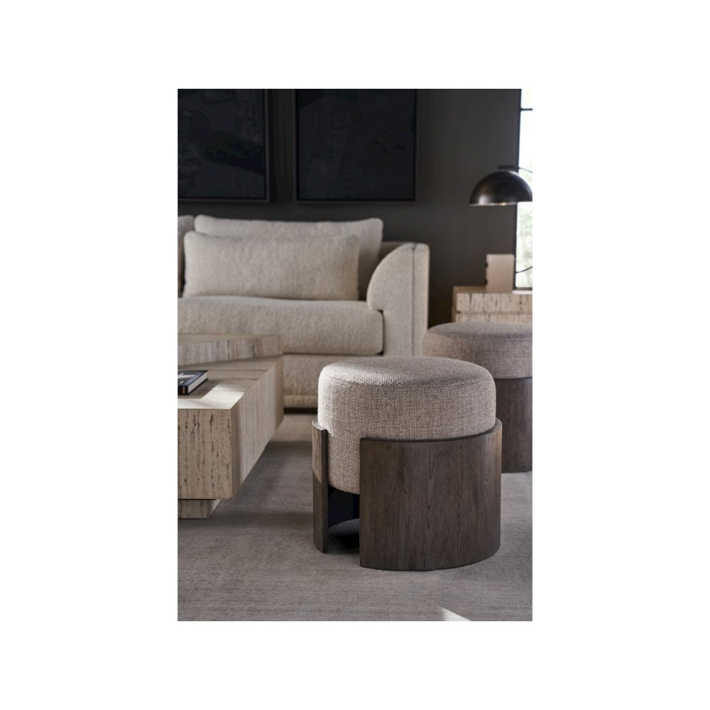 Evo Stool In Washed Charcoal Color. Picture 3