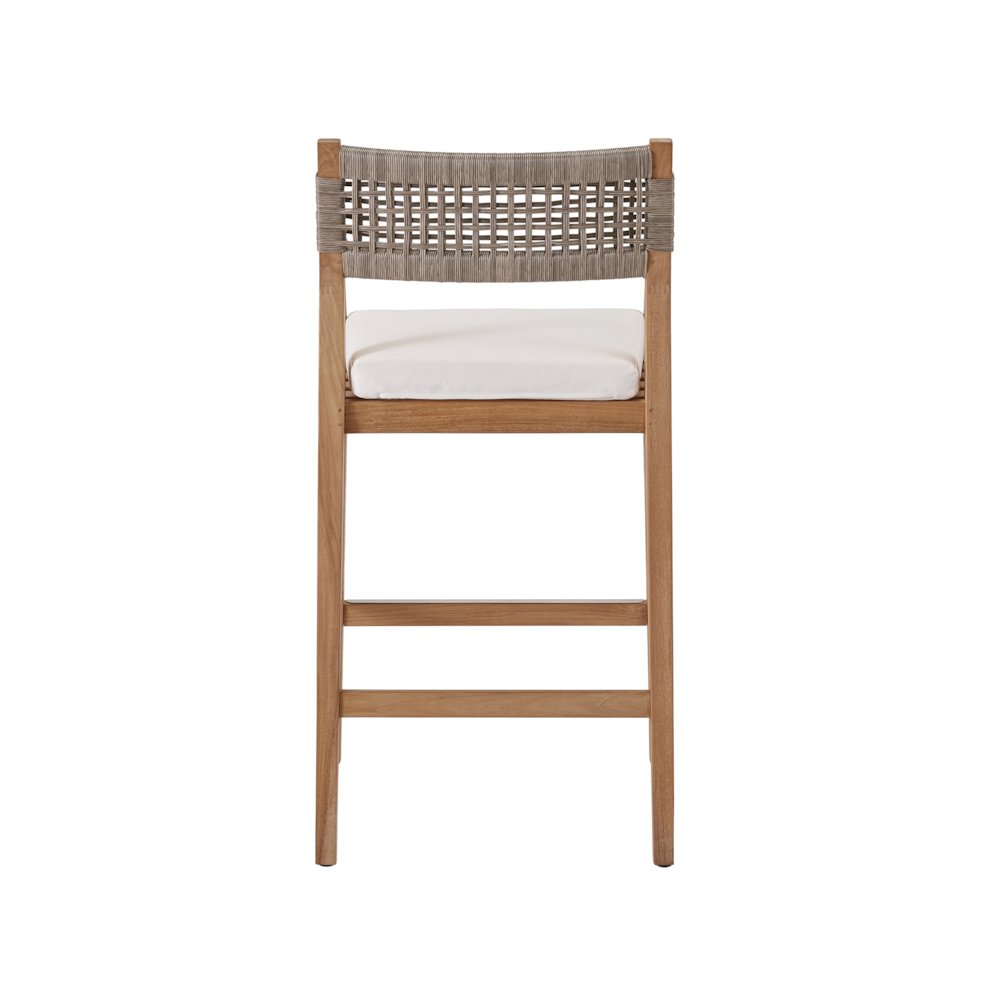 Chesapeak Bar Stool In Stainless Steel Color. Picture 3