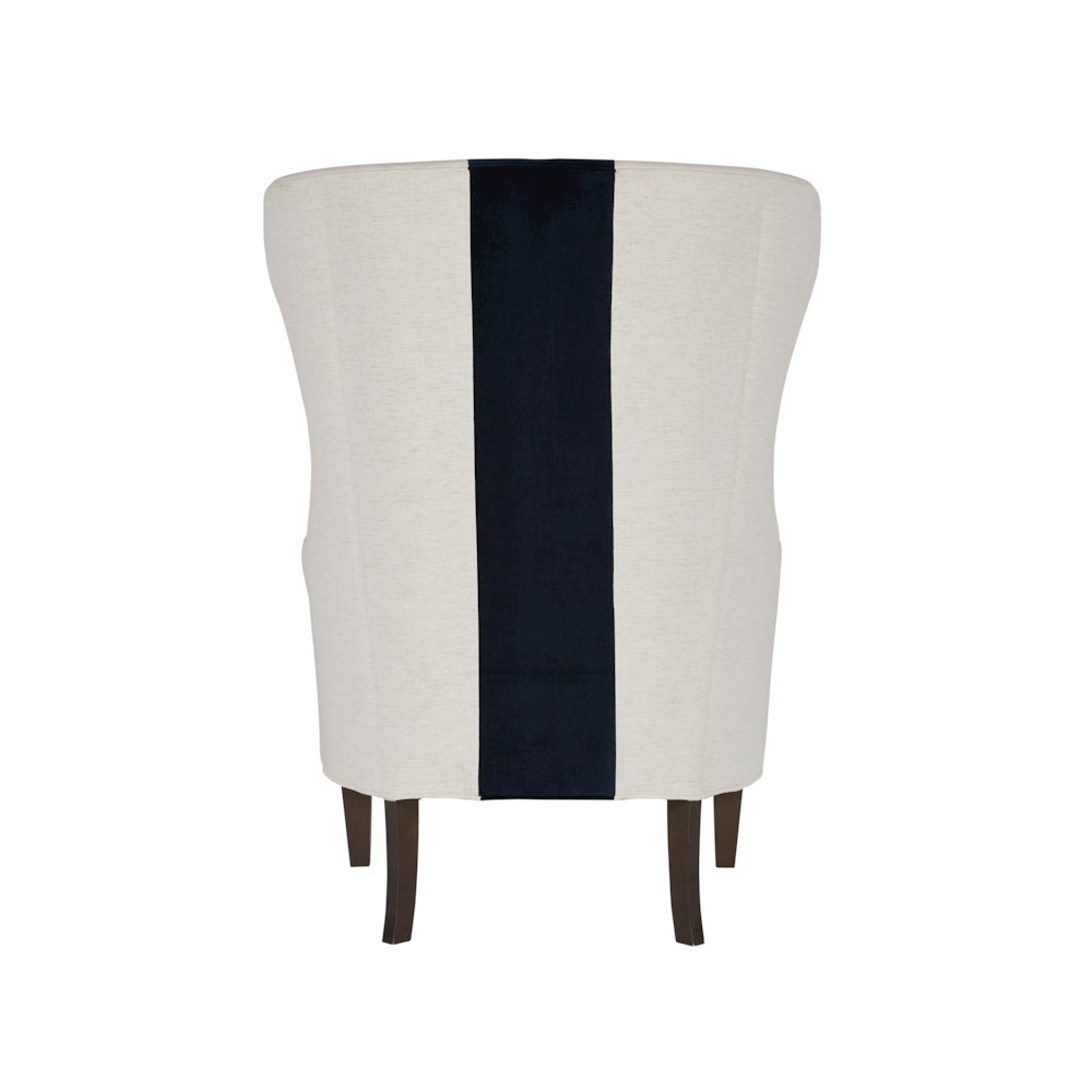 Surfside Wing Chair In Onyx Color. Picture 3