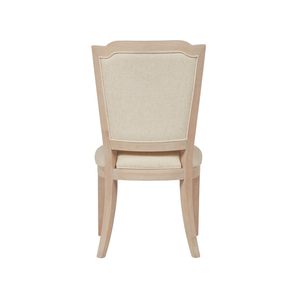 Getaway Upholstered Back Side Chair (Set Of 2) In Sea Oat Color. Picture 3