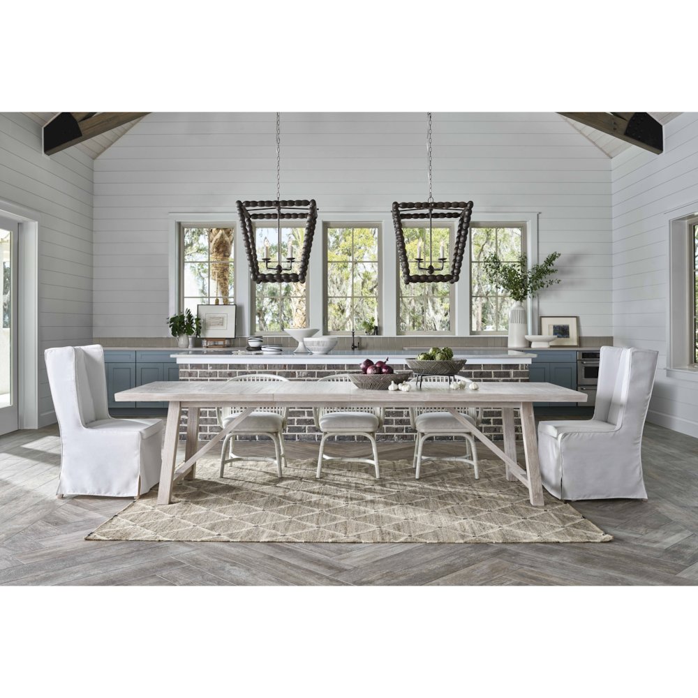 Getaway Dining Table  In Sea Oat Color. Picture 4
