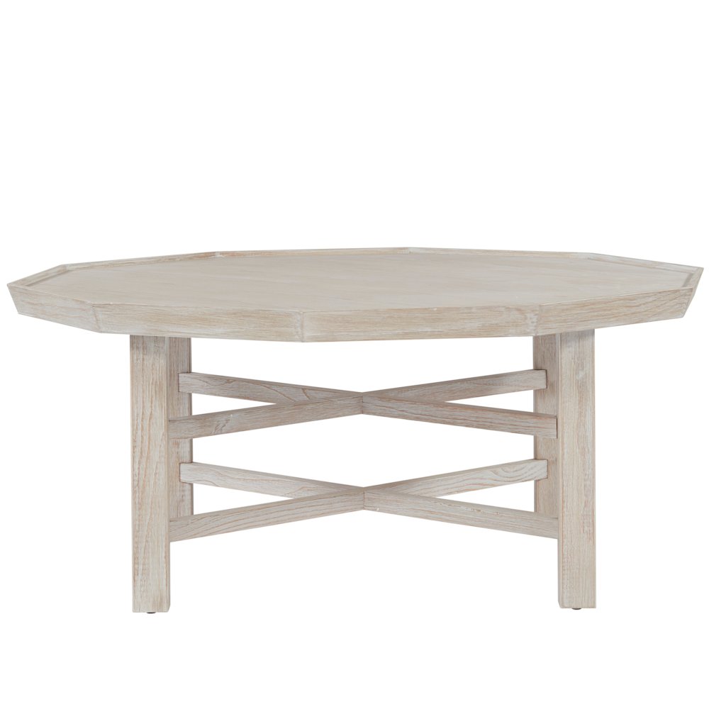 Getaway Cocktail Table In Sea Oat Color. Picture 1