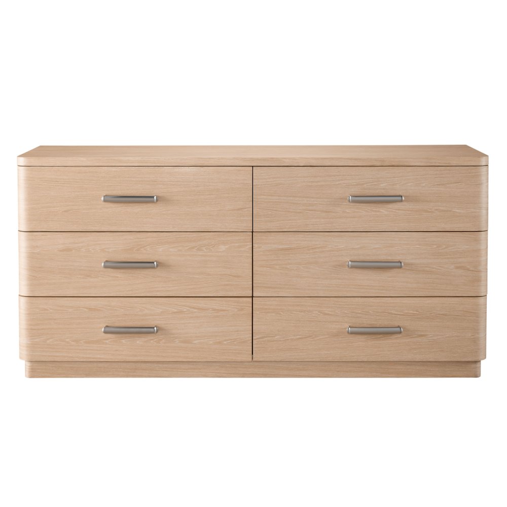 Nomad Six Drawer Dresser In Tech Oak Color. Picture 1