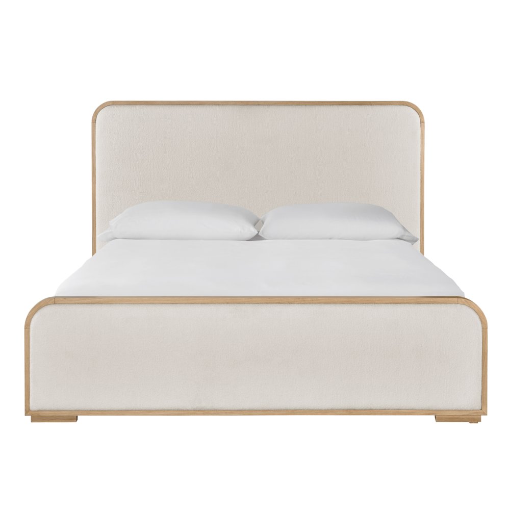 Nomad Bed Complete Queen 50 In Brushed Nickel  Color. Picture 1