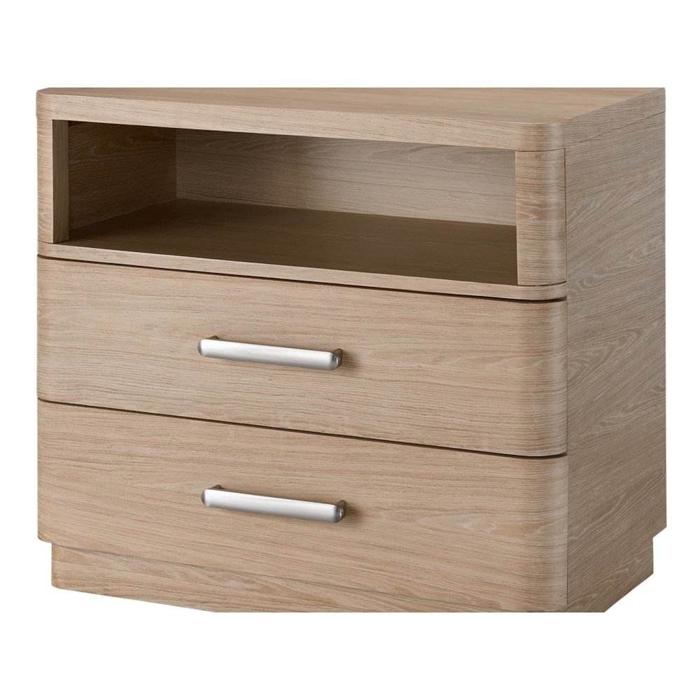 Nomad Nightstand In Tech Oak Color. Picture 2