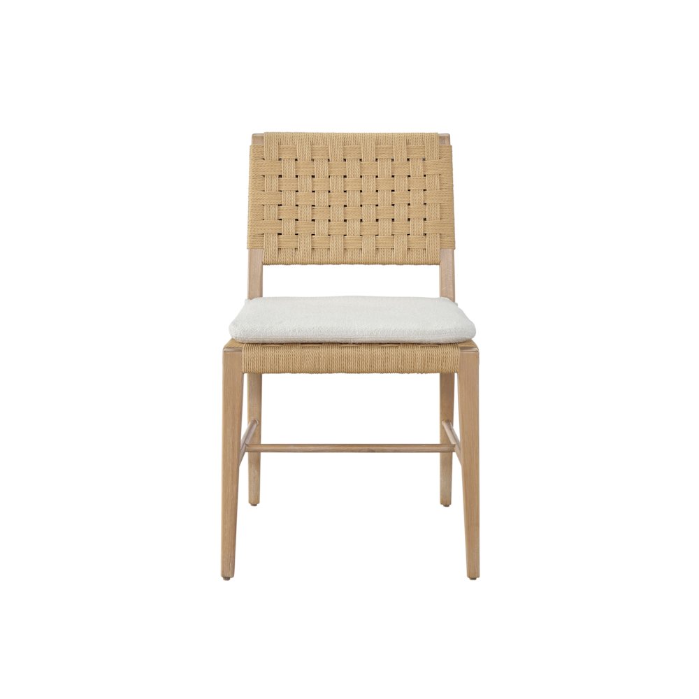 Nomad Side Chair Pair In White Oak Color. Picture 1
