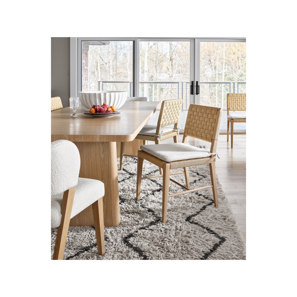 Nomad Side Chair Pair In White Oak Color. Picture 4
