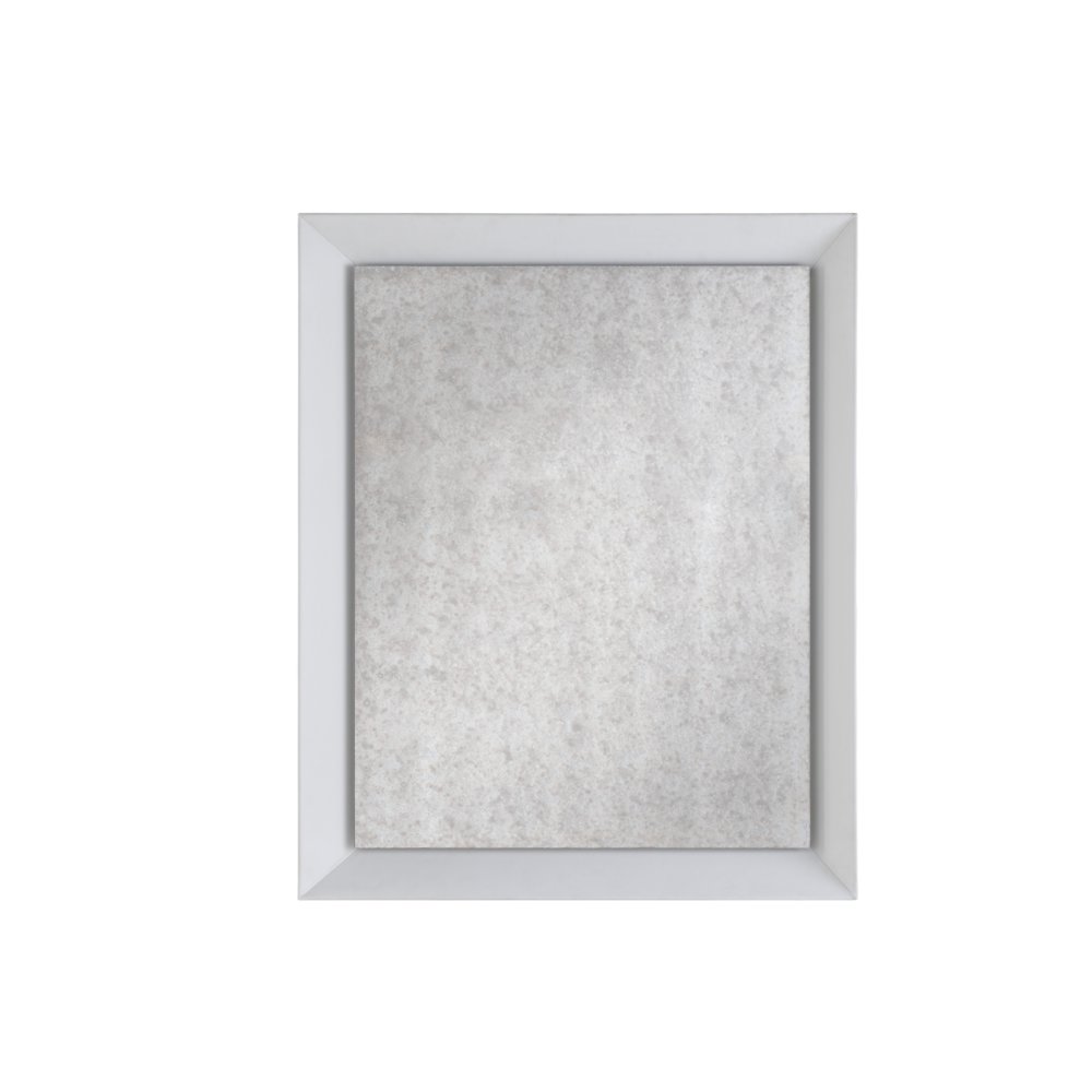 Valen Antiqued Mirror In Satin Bronze Color. Picture 1