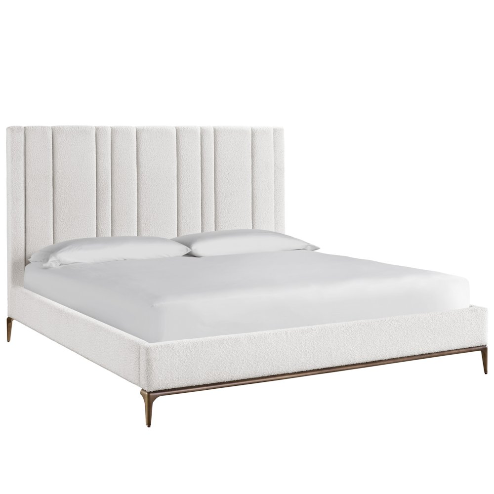 Summerland Bed Queen 50 In Satin Bronze Color. Picture 2
