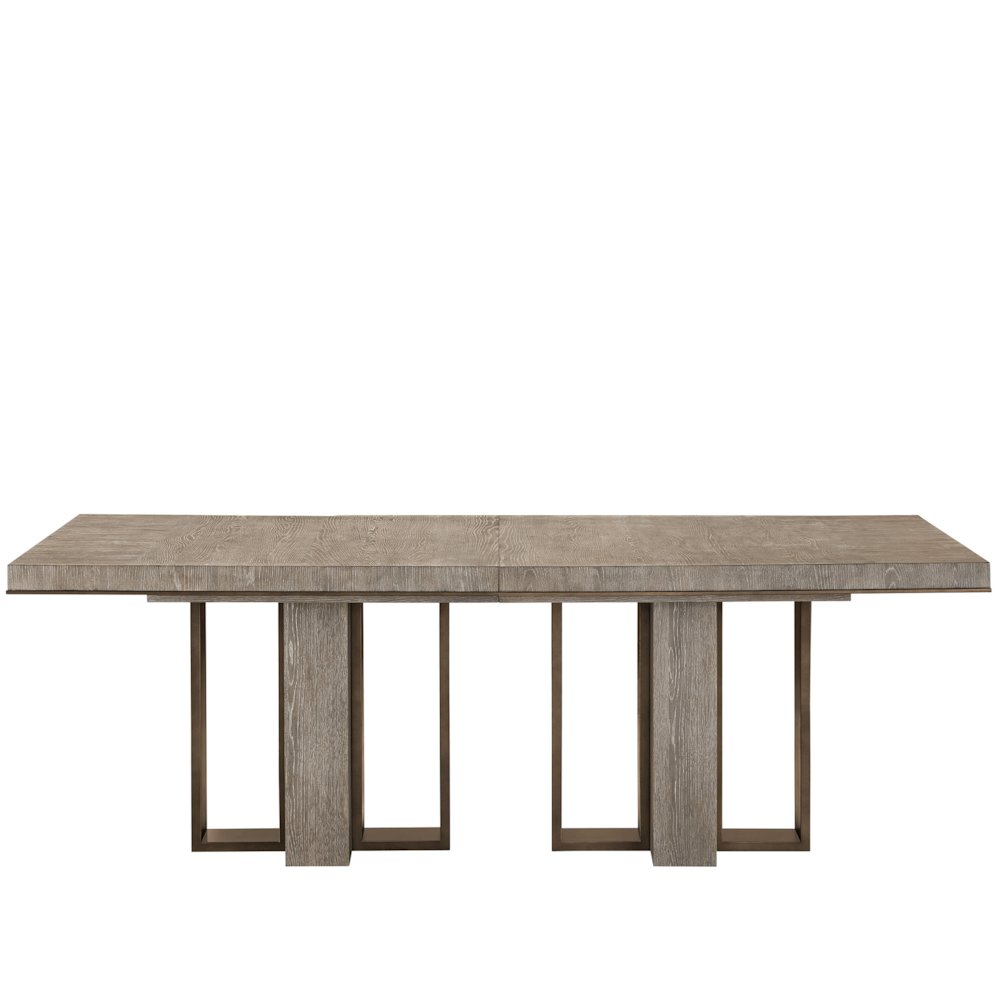 Del Monte Dining Table In Weathered Oak Color. Picture 2