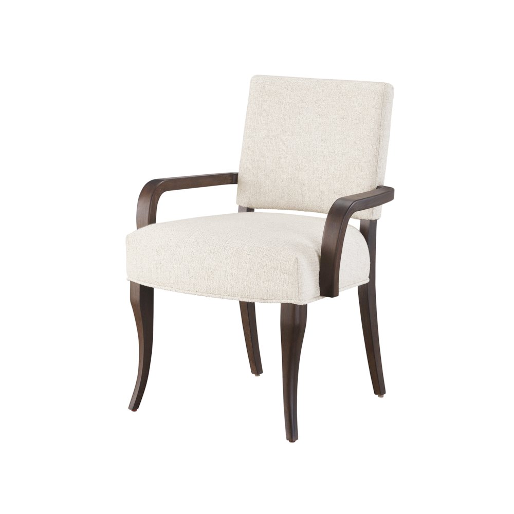 Arcata Arm Chair Pair In Otter Color. Picture 2