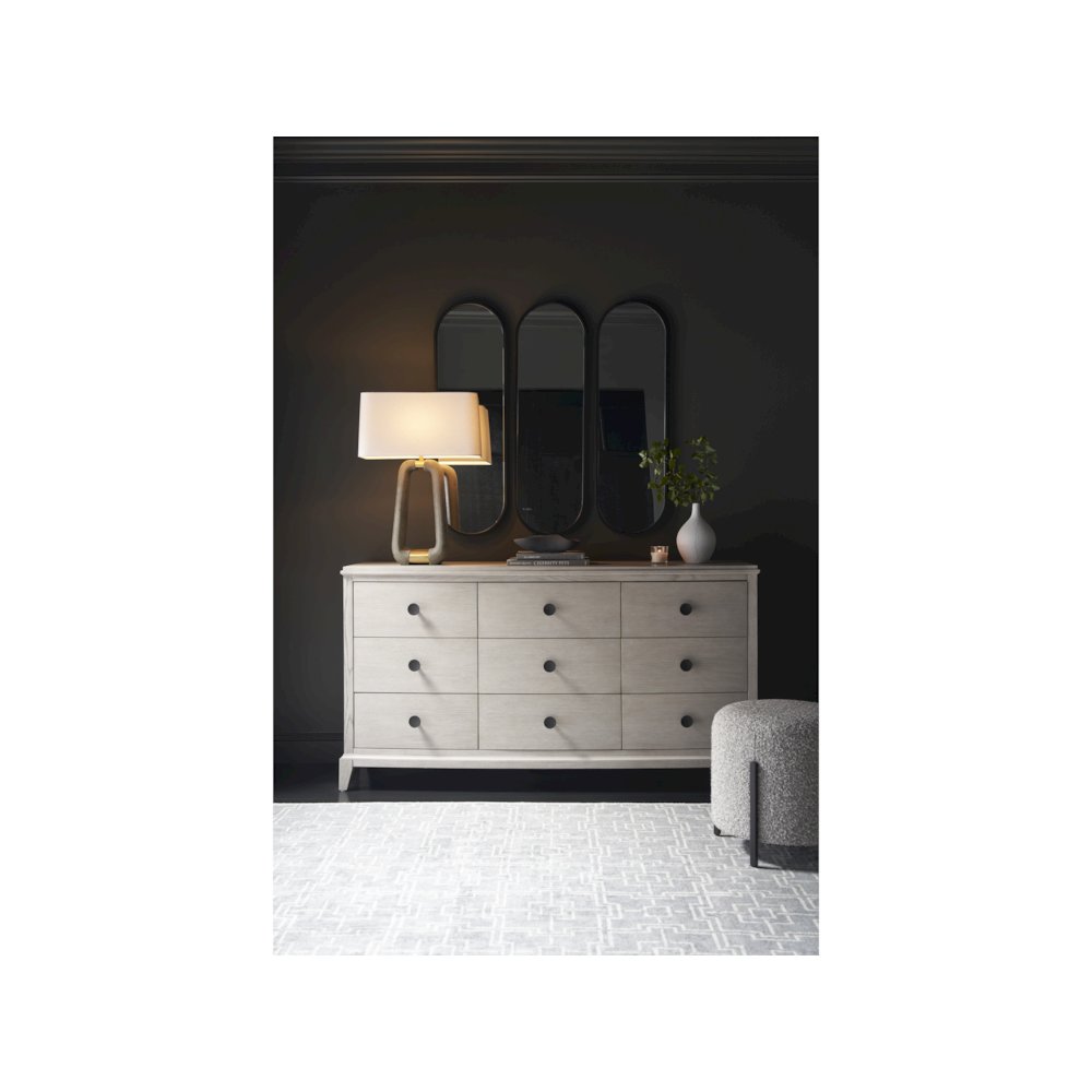 Nine Drawer Dresser In Rolling Fog Color. Picture 4