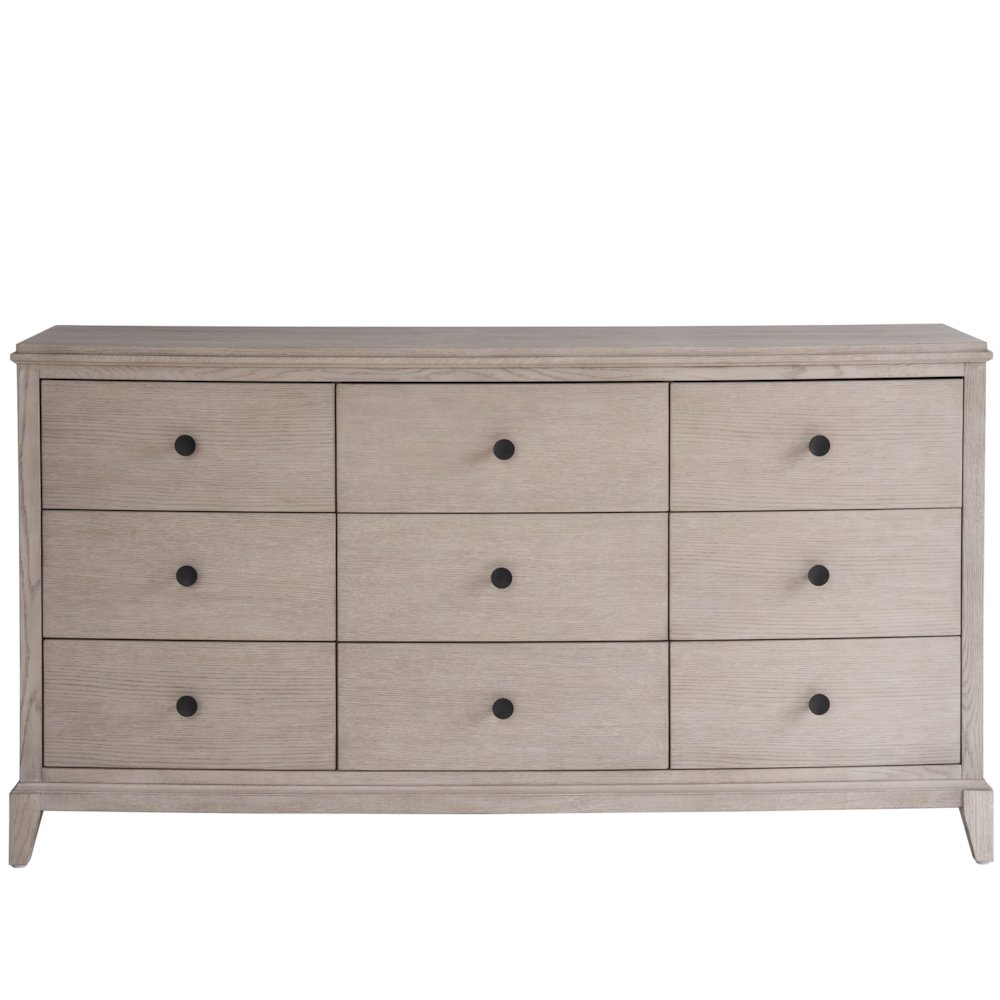 Nine Drawer Dresser In Rolling Fog Color. Picture 1