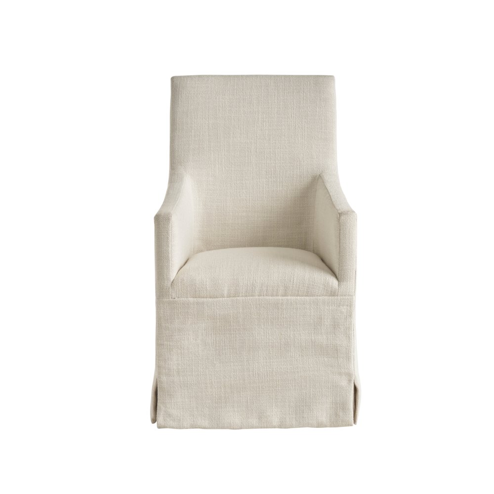 Slip Cover Chair In Soft Matte Black Color. Picture 1