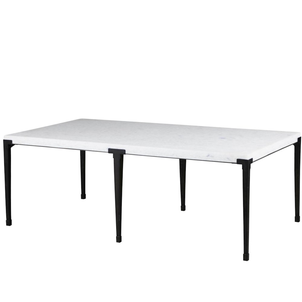 Cocktail Table In Soft Matte Black Color. Picture 2