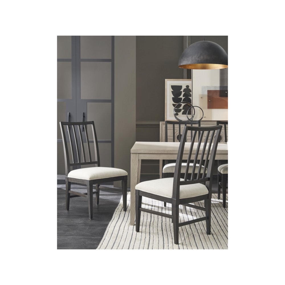 Splat Back Side Chair Pair In Ravenwood Color. Picture 5