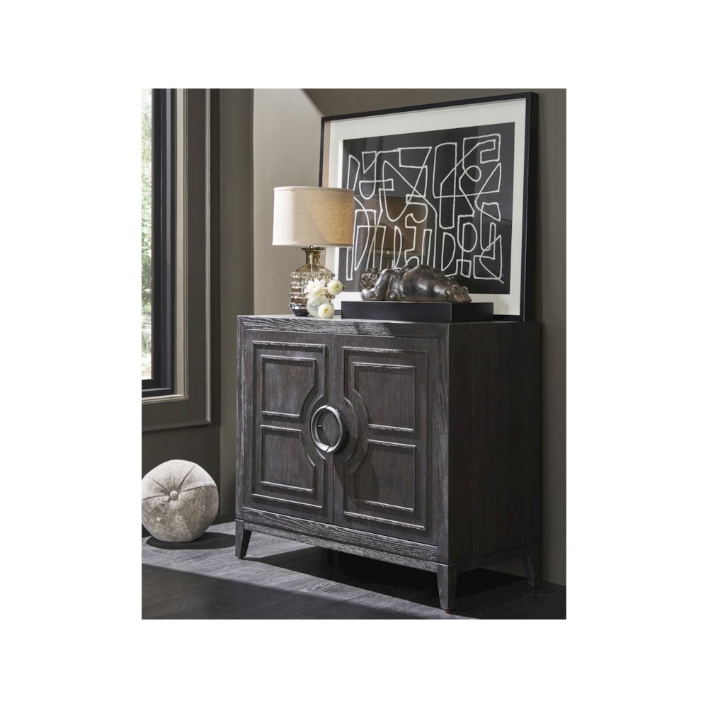 Two Door Accent Chest In Ravenwood Color. Picture 5