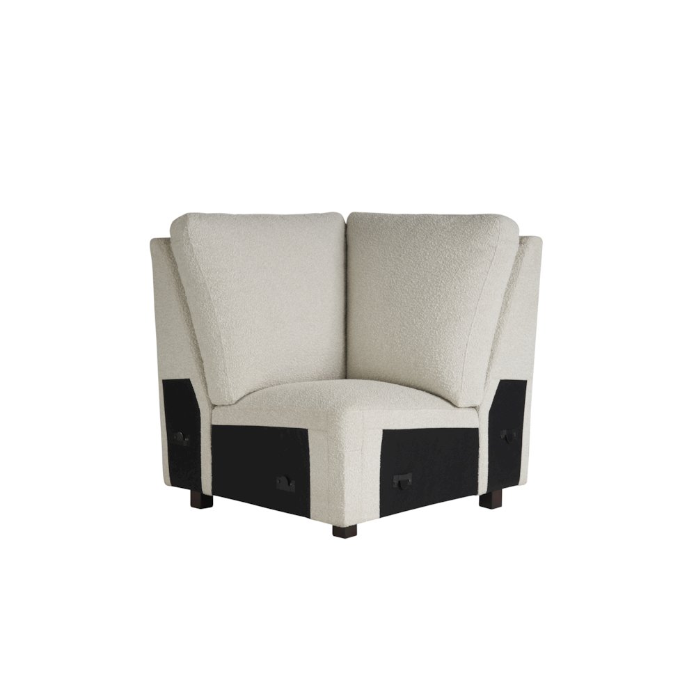 Rhodes Wedge In Espresso Color. Picture 1