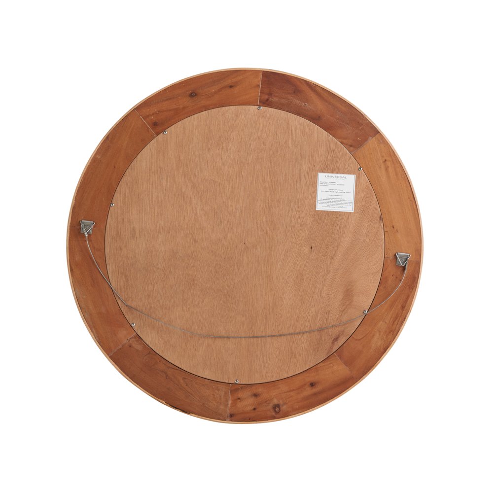 Lakeway Mirror In Natural Rattan Color. Picture 2