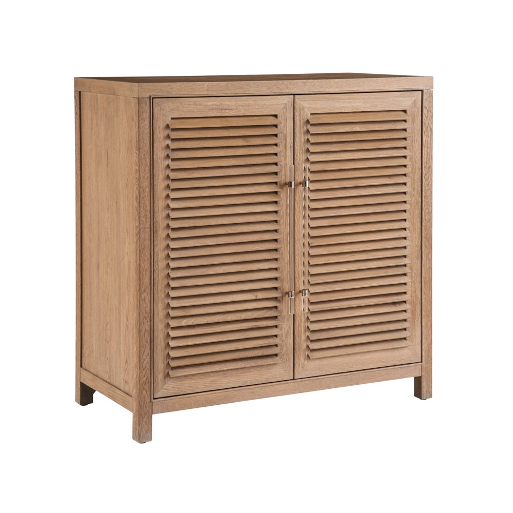 Weekender Bar Cabinet In Sand Dune Color. Picture 2